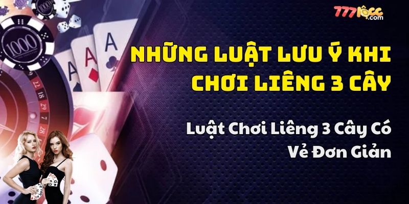 luật chơi liêng 3 cây đúng