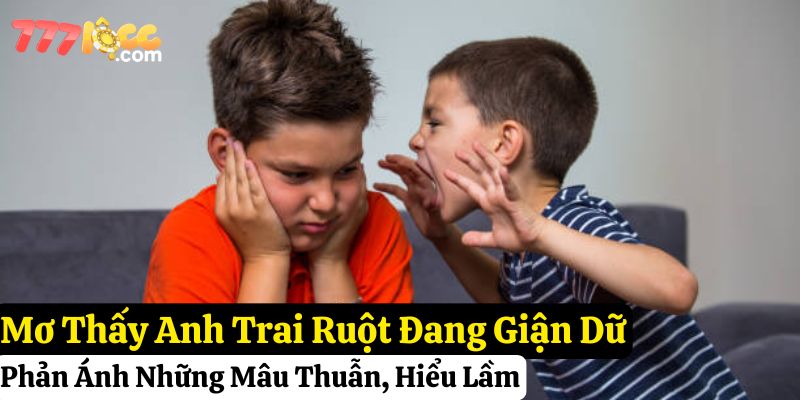 mơ thấy anh trai ruột đánh con gì