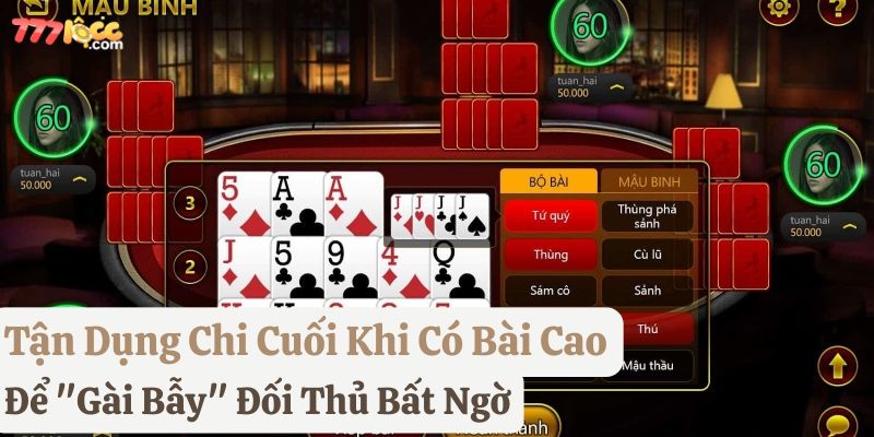 một số cách chơi mậu binh