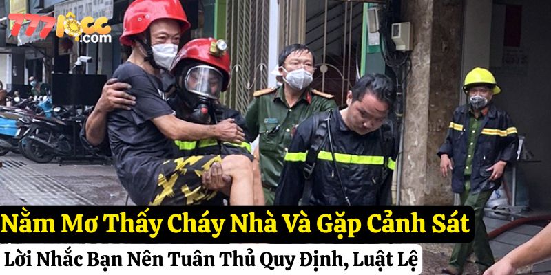 nằm mơ thấy cháy nhà