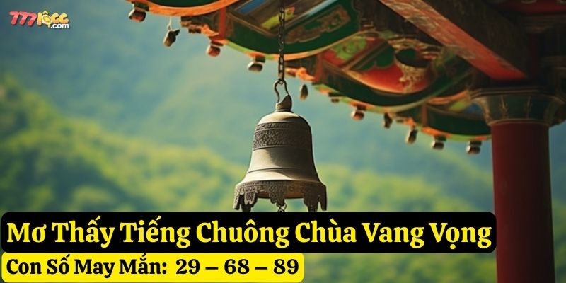 mơ thấy chuông chùa