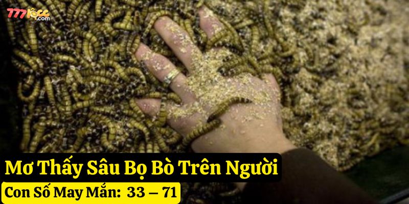 mơ thấy sâu bọ 777loc