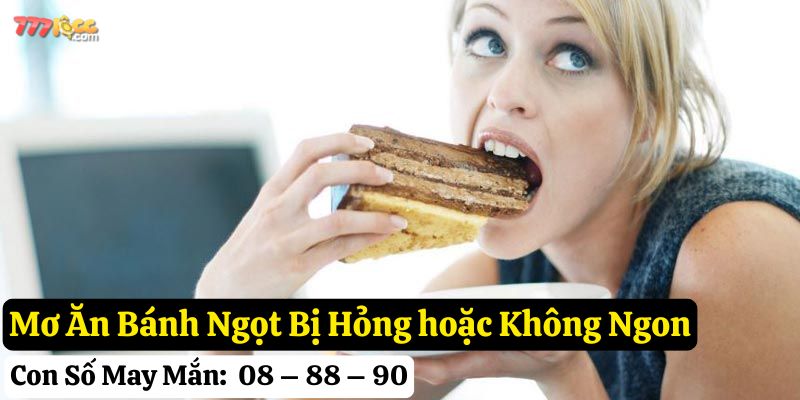 mơ ăn bánh ngọt