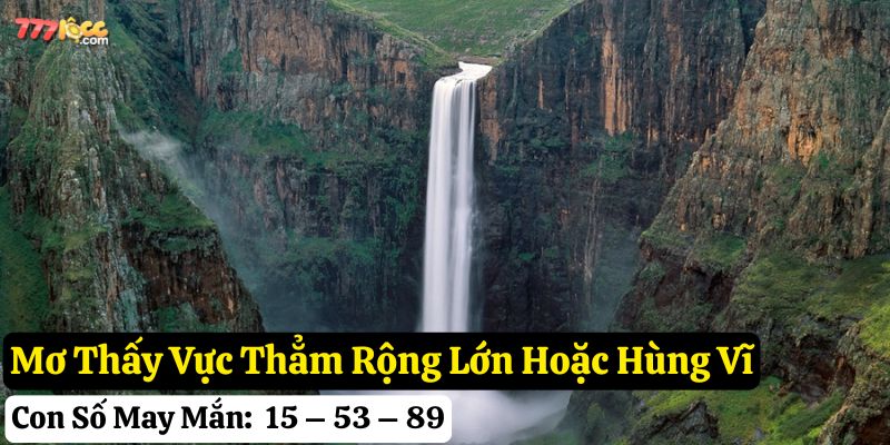 mơ thấy vực thẳm