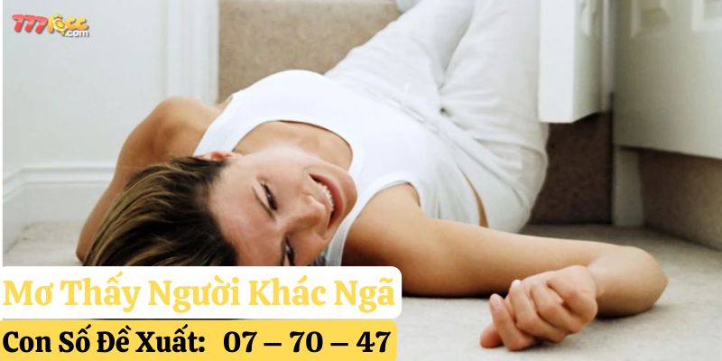 nằm mơ thấy bị ngã