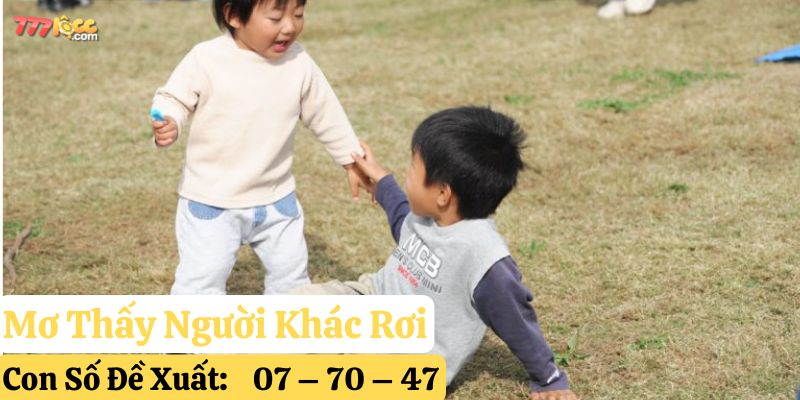 mơ thấy rơi từ trên cao