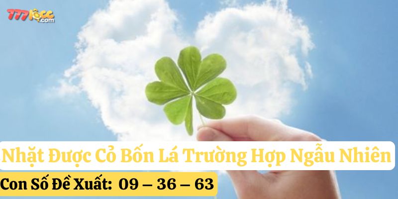 nhặt được cỏ bốn lá 777loc