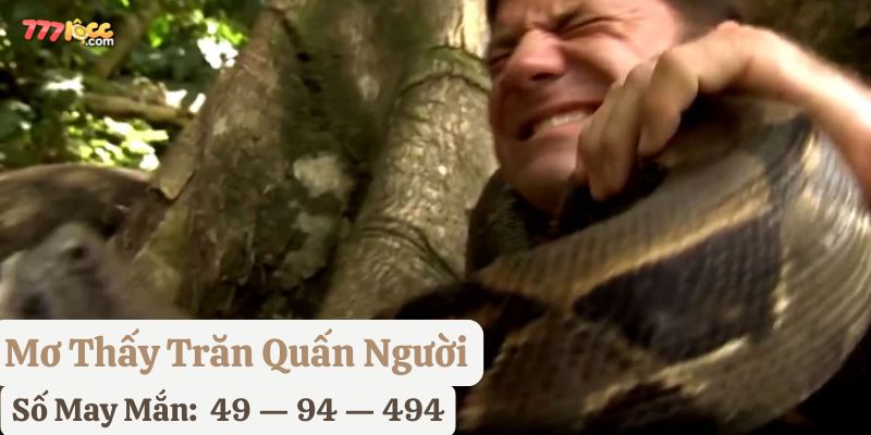 nằm mơ thấy trăn