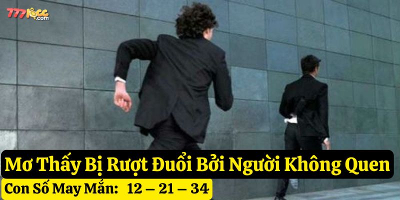 nằm mơ bị rượt đuổi
