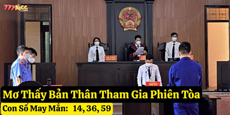 nằm mơ thấy tòa án