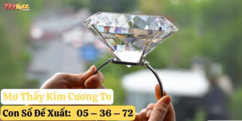 ngủ mơ thấy kim cương